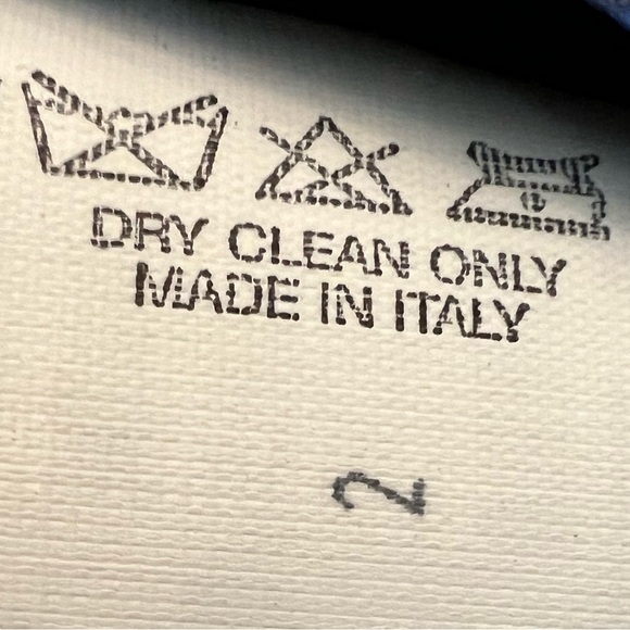 ETRO Man Blazer Jacket Size 50 Long Sleeves 100% Wool Lining is Silk-Acetate - Picture 8 of 15